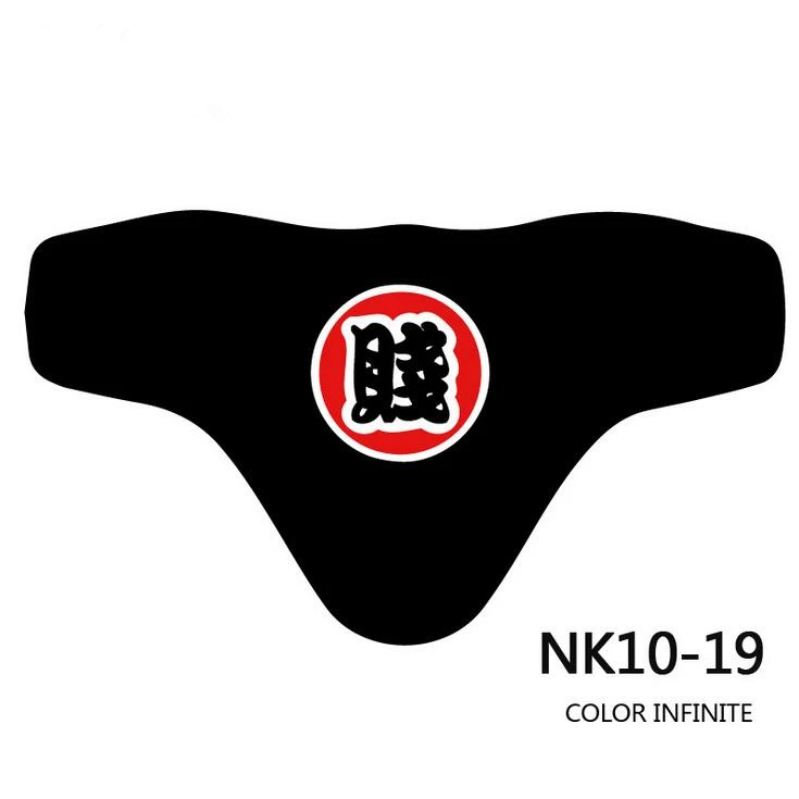 H159 NK10 19 Велосипедное снаряжение новая 3D печать Лыжная велосипедная маска зимняя теплая Защитная флисовая маска для лица Сноуборд капюшон Балаклавы шарф - Цвет: H159 NK10 19