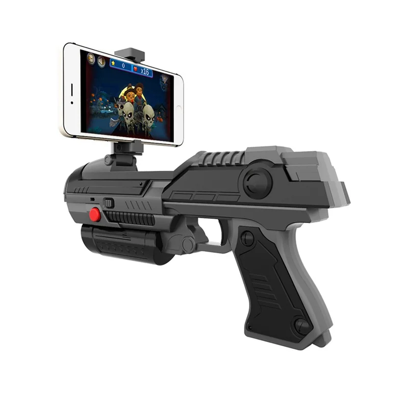 VR игра AR пистолет стреляющая смартфоны Bluetooth управляемая игрушка для IOS Android