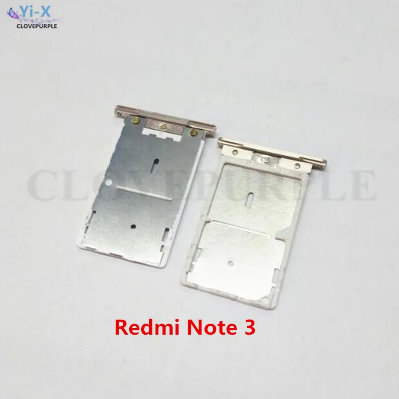 10 шт./лот для Xiaomi Redmi Note 3/ 3 Pro SIM держатель лотка Гнездо Слот запасные части|parts note