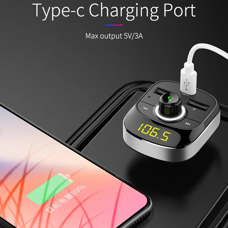 Handsfree Bluetooth автомобильное зарядное устройство MP3 FM Аудио плеер автомобильные