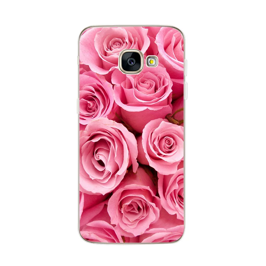 Чехол для samsung galaxy J5, мягкий силиконовый чехол из ТПУ с милыми цветами для samsung galaxy A3 A5 J3 J5 - Цвет: Бежевый