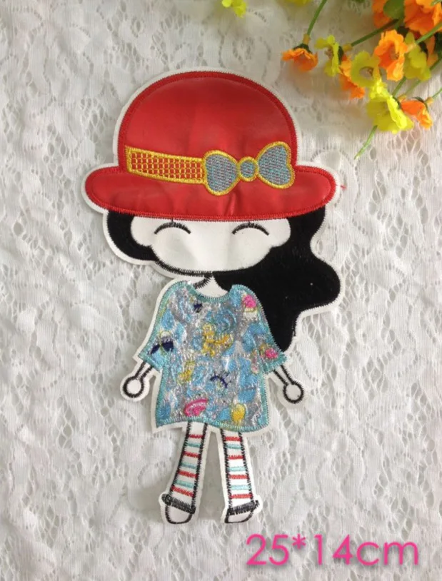 8 шт. нашивки принцессы с героями мультфильмов для маленьких девочек