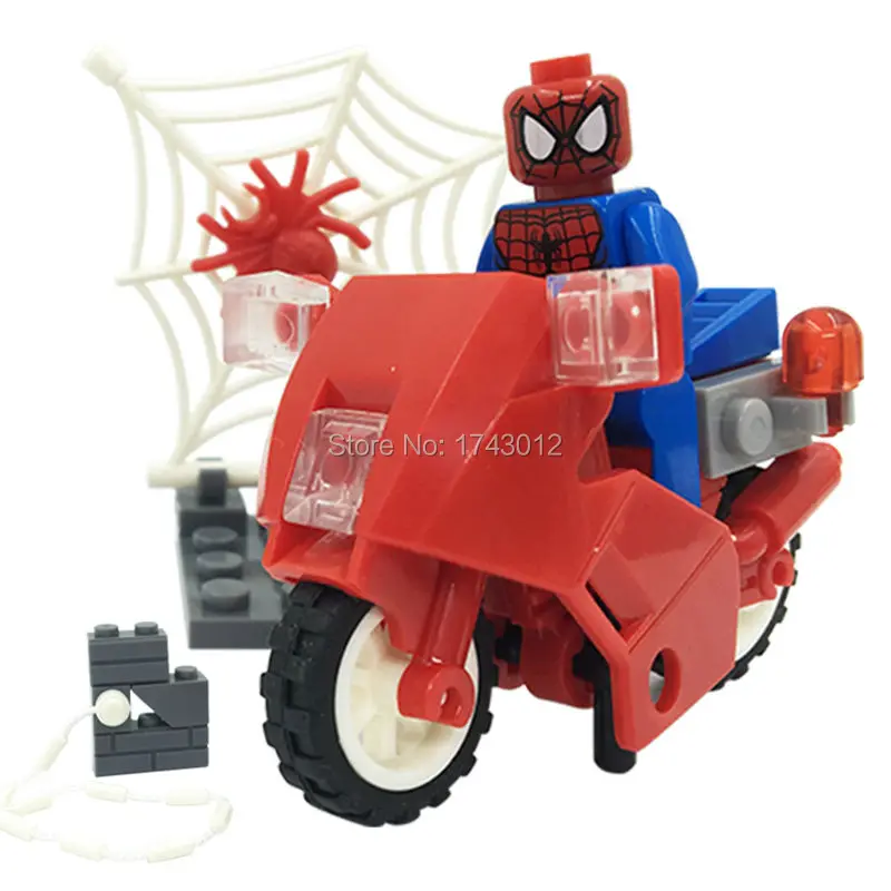Оптовая продажа Shen Yuan SY220D Marvel Super Heroes фигурка блока игрушки Капитан Америка с
