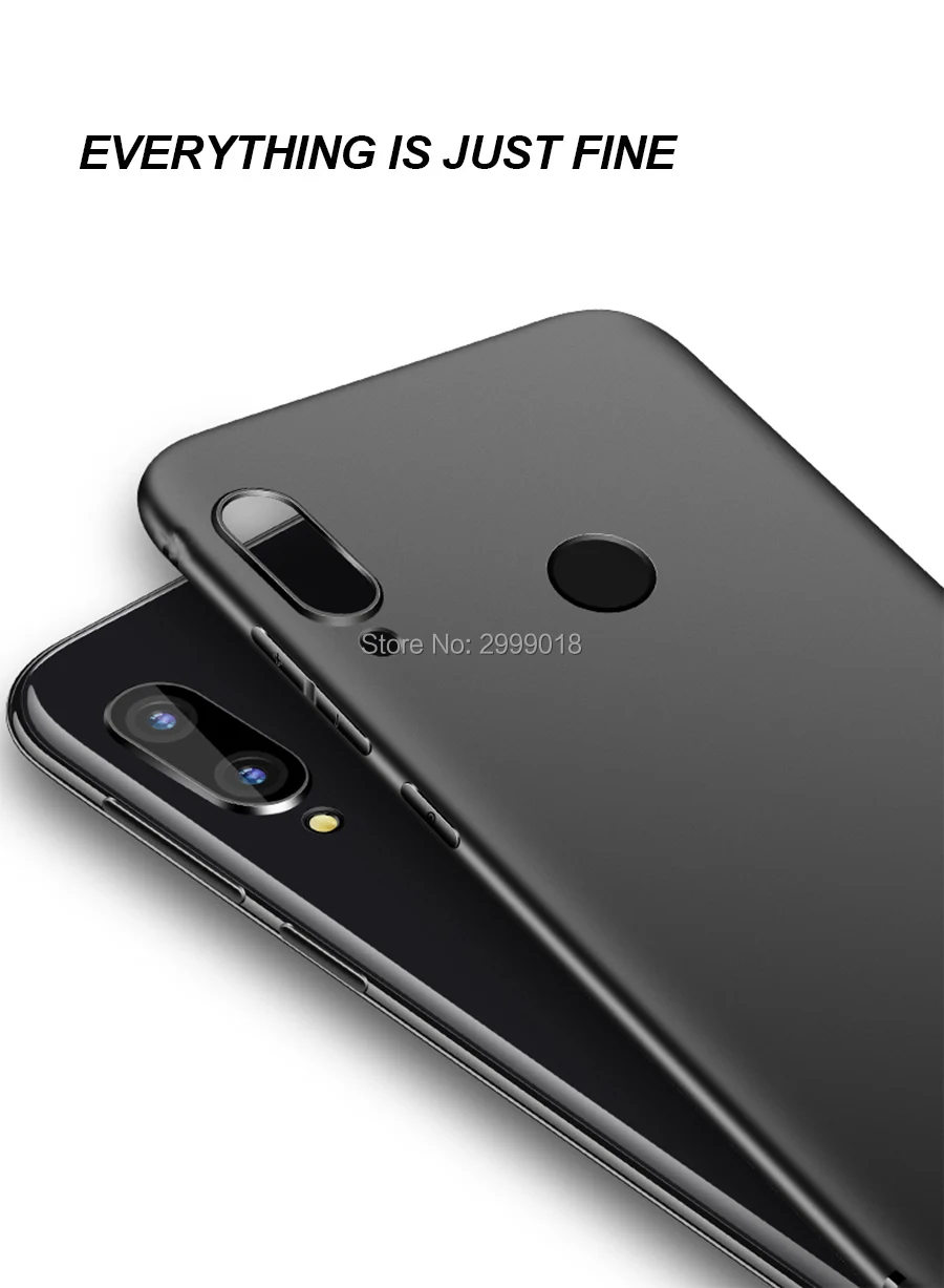 Мягкий чехол для Huawei P Smart Z силиконовый с мультяшным рисунком задняя крышка из ТПУ