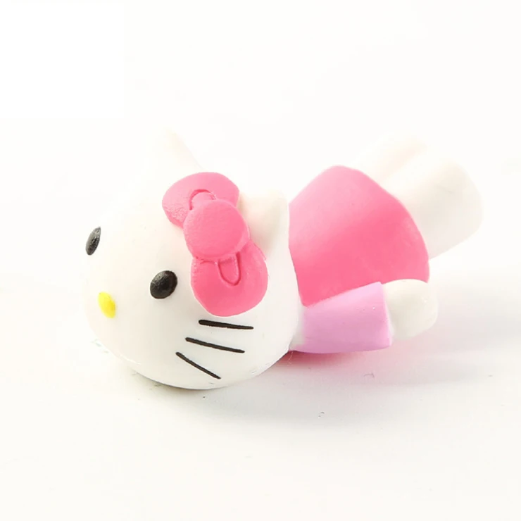 HelloKitty 1 шт. кабель укуса линия передачи данных защита от поломок цельный Dragon Ball кабель укуса протектор для Iphone кабель забавная игрушка для ребенка - Цвет: HelloKitty