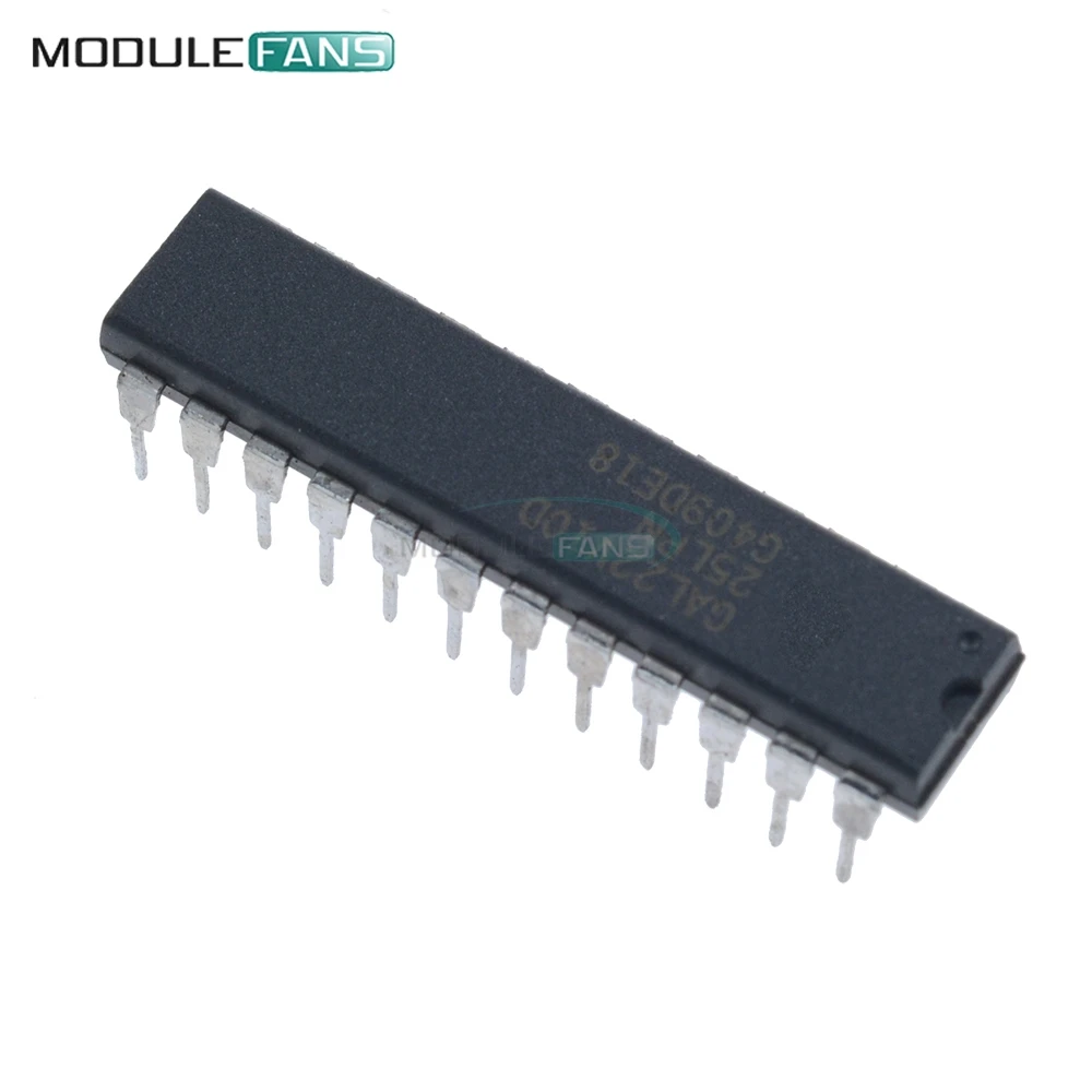 Решетки DIP 24 P PIN пятно прямые выстрел IC GAL22V10D 15LP Diy Электронный|Интегральные схемы|