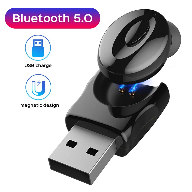 USB Bluetooth 5,0 гарнитура для Xiao mi Red mi k20 pro mi 9 Note 7 беспроводные bluetooth-наушники для iPhone X XS 7 6s huawei samsung