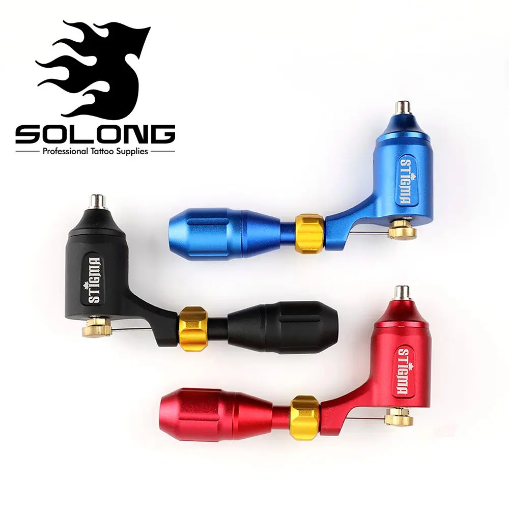 Машинка для татуировок Solong M677 ротационная машинка перманентного макияжа