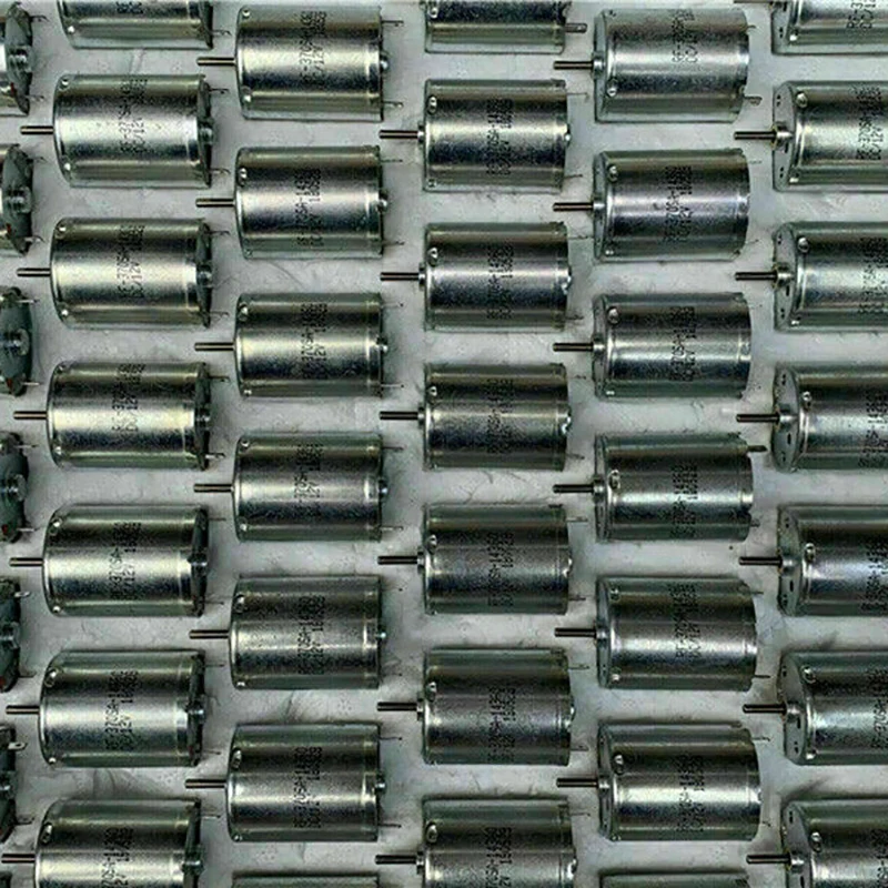 DC 3V 6V 9V 12V 4700RPM Мини металлическая щетка Бесшумная 24mm круглая микро RF-370SA-14360