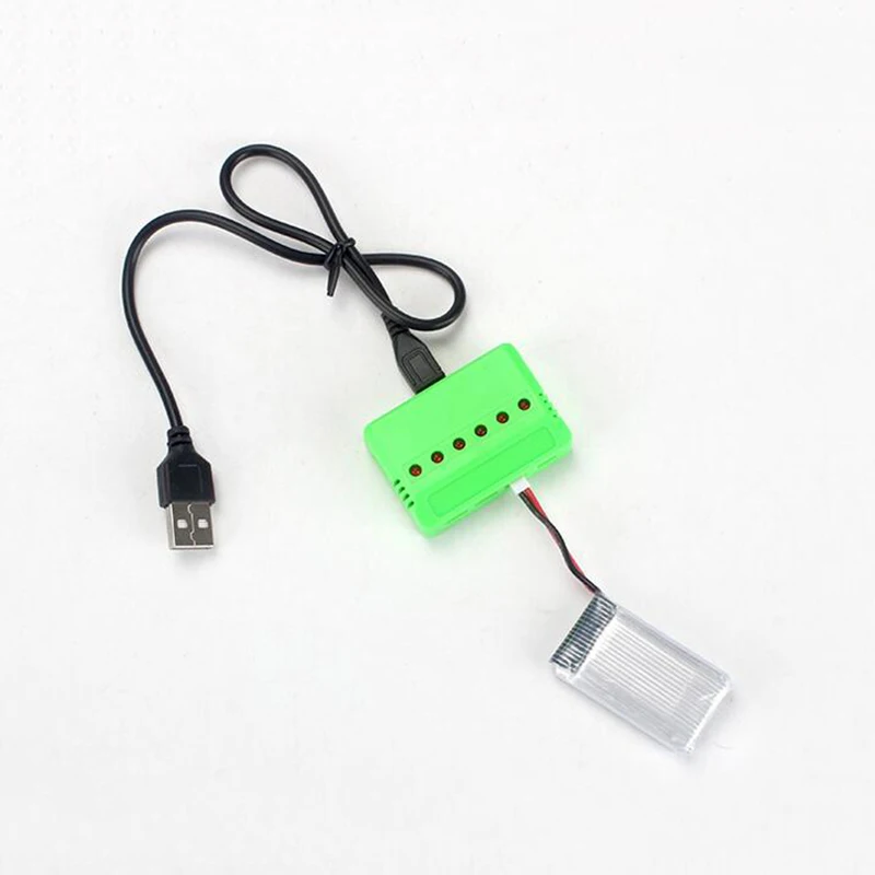 Зарядное устройство для батарей Hubsan Wltoys 1 шт. 3 7 В 150 мАч 200 350 450 600 25c 6 портов USB LiPo