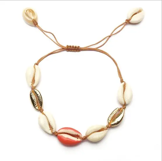 1pc Hot Sale Fashion Wholesale paua genuine cowrie sea shell bracelet in adjustable 8066 8065 8068 | Украшения и аксессуары