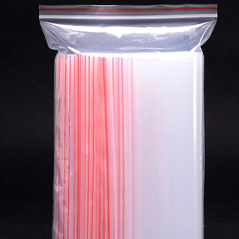 100 шт. пластиковые пакеты для хранения одежды и мелочей| |