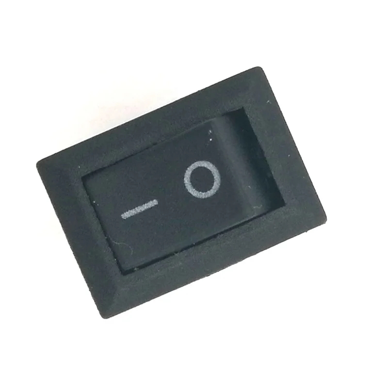10 шт./лот Мини лодка кулисный переключатель AC 250 В 3A 3 Pin ВКЛ-ВЫКЛ I/O SPDT оснастки 15 мм