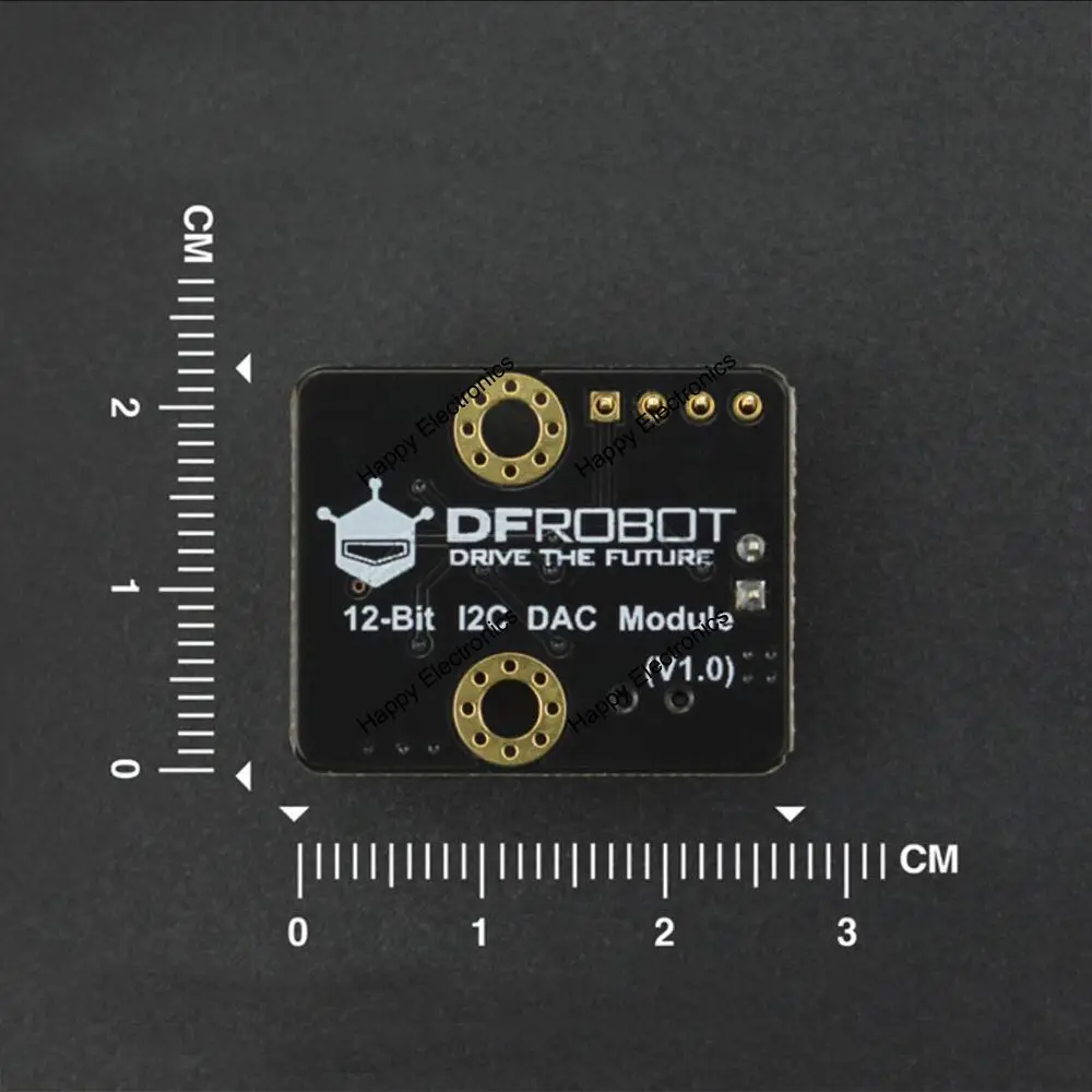DFRobot Gravity I2C 12 разрядный цифро аналоговый модуль преобразователя AD DA С MCP4725 EEPROM