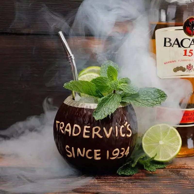 Гавайские кружки Tiki Коктейльная чашка пивная кружка для напитков вина