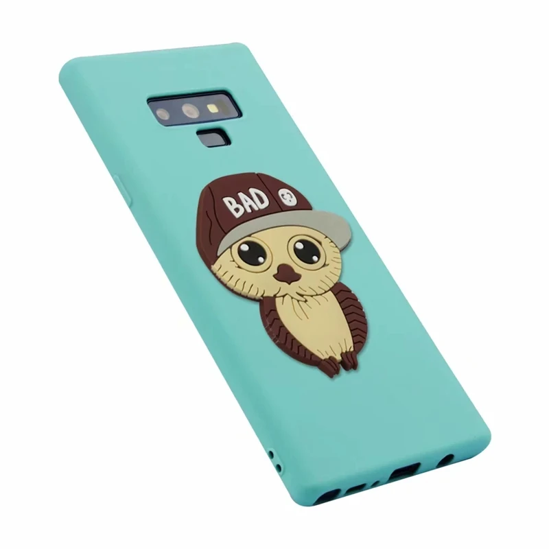 3D чехол с рисунком совы для iPhone XS Max XR 8 7 6 6s Plus Xiaomi Redmi A2 Lite S2 4X 4A Note 5A милый мягкий