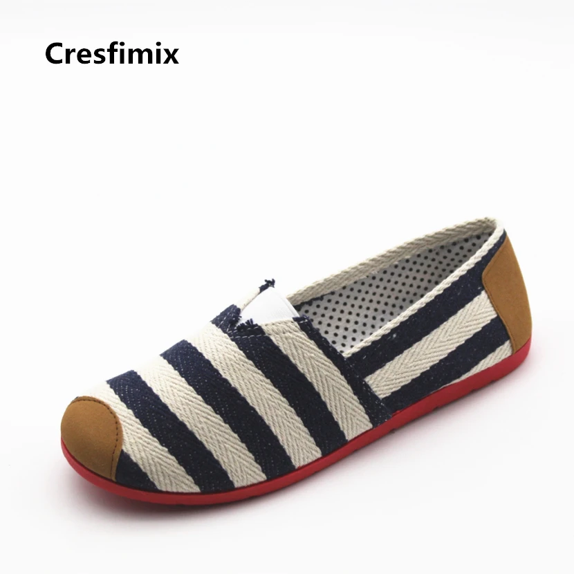 Лоферы Cresfimix женские Повседневная Мягкая Весенняя удобная обувь плоская подошва