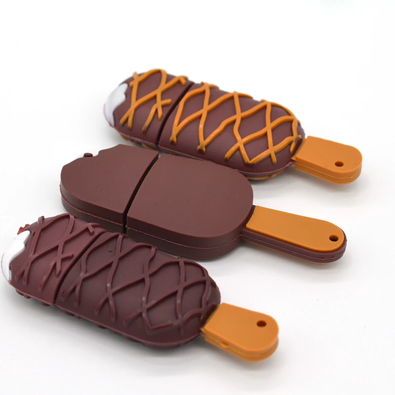 Usb флеш-накопитель usb в виде мороженого Пластиковый Флеш накопитель 16g/8g/4g/2g