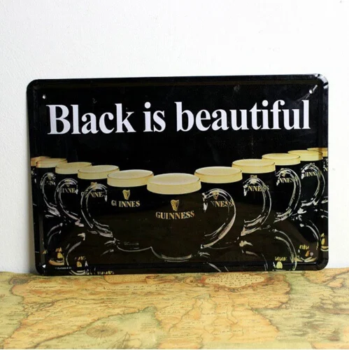 Красивый пивной тисненый металлический жестяной знак Guinness Настенный декор для