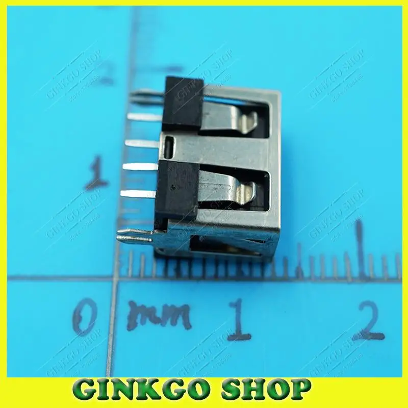 20 шт./лот 2 0 USB женский разъем порт интерфейса 180 градусов AF Тип короткий