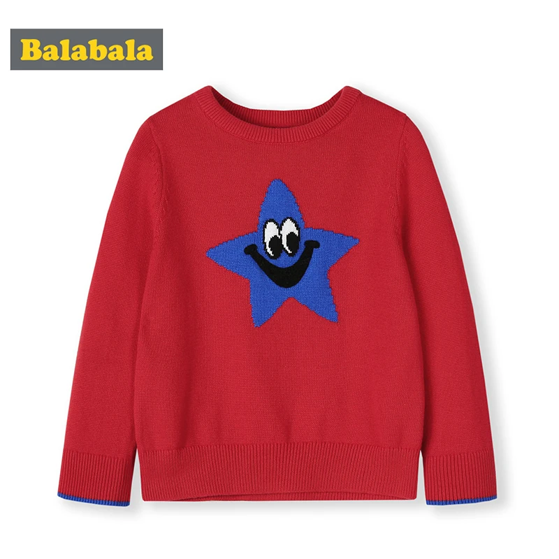 Balabala/свитер для маленьких мальчиков Новинка 2019 г. Весенняя детская одежда