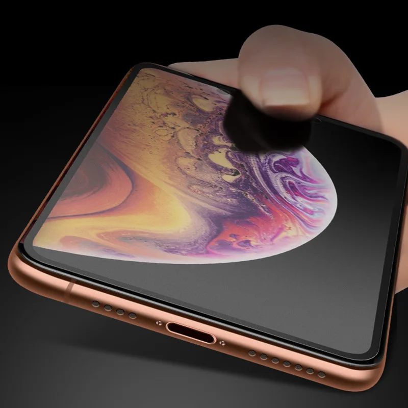Esobest анти-отпечатков пальцев Стекло для iphone12 мини матовый Экран протектор 11 pro max xs