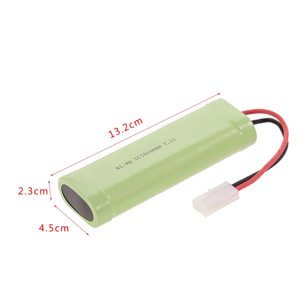 Радиоуправляемый автомобиль NiMH аккумулятор 7 2 V 3800mAh с разъемом Tamiya для