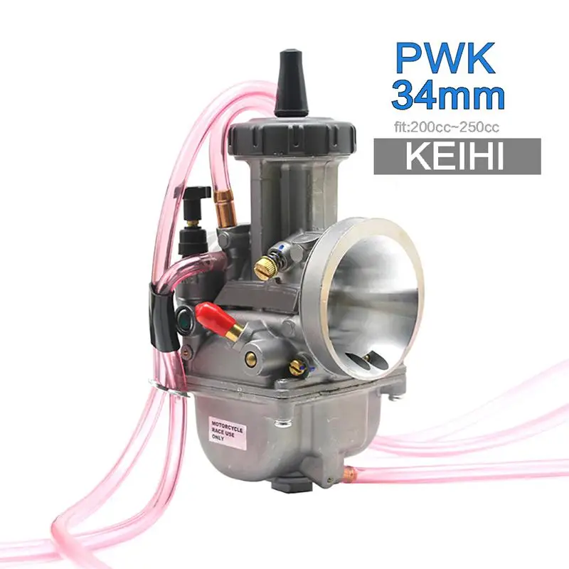 34mm Keihi ZS гонки высокое качество 33 34 35 36 38 40 42 мм Keihi PWK Carburador мотоцикл карбюратор для всех 250cc больше ATV велосипеды грязи - Цвет: 34mm Keihi