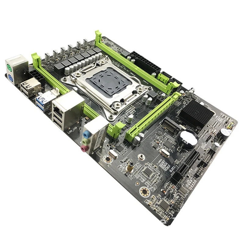 PPYY NEW X79 материнская плата Lga2011 2 канала Ddr3 памяти Ecc M.2 Usb3.0 Sata3.0 Pci E Игровая для