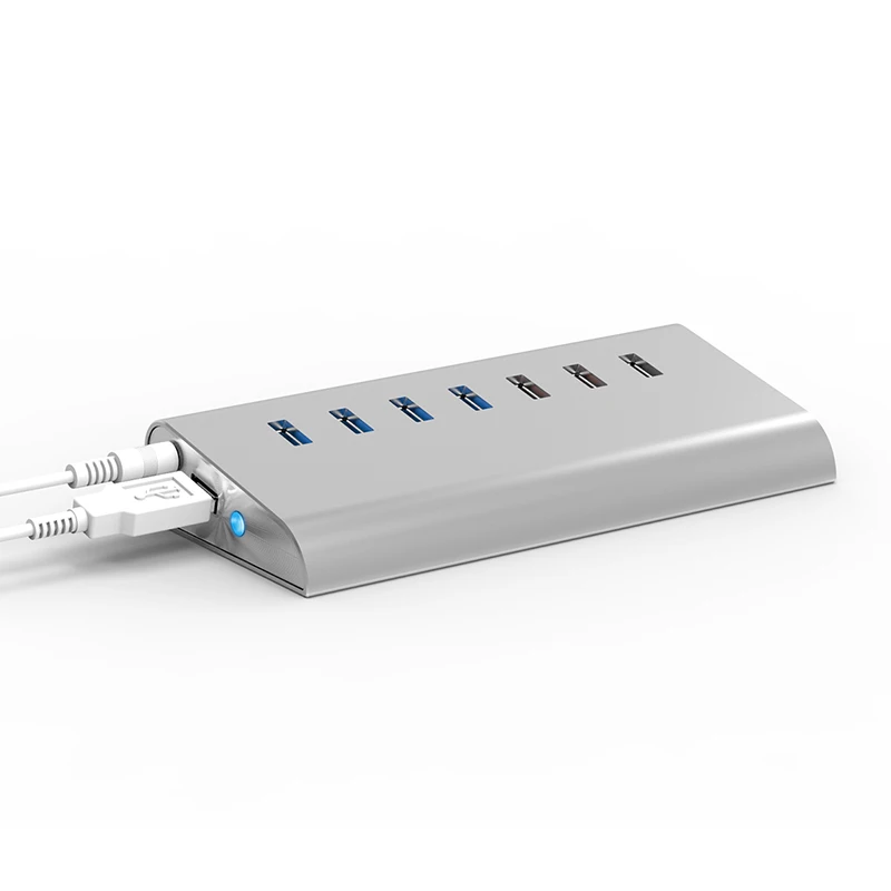 Удлинитель USB 3 0 (7 портов) с поддержкой быстрой зарядки 2 0|7 ports|usb hub2.0 usb |