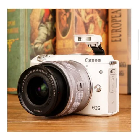 CANON M3 камера белый+ EF-M 15-45 мм IS STM объектив для CANON EOS M3 беззеркальная цифровая камера бренд
