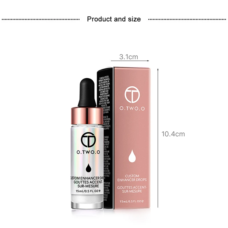 Жидкий хайлайтер составляют контуров Осветляющий осветитель Макиллаж корректор