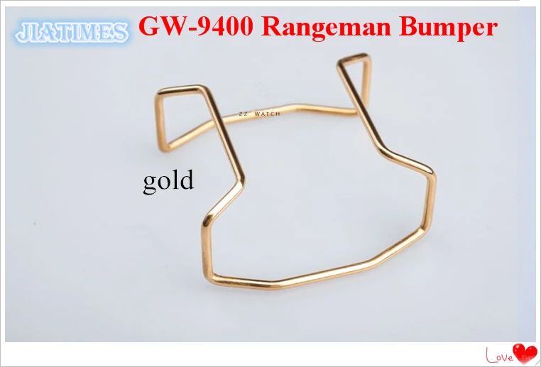 Золотой 1 шт нержавеющая сталь GW-9400 Range Man бампер для замены часов - Цвет: Золотой