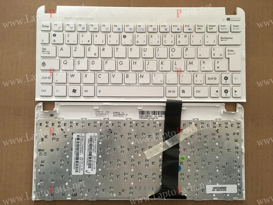 FR французская Azerty раскладная клавиатура для Asus Eee PC 1015B 1015BX 1015PW 1015CX 1015PD 1011 1015PX