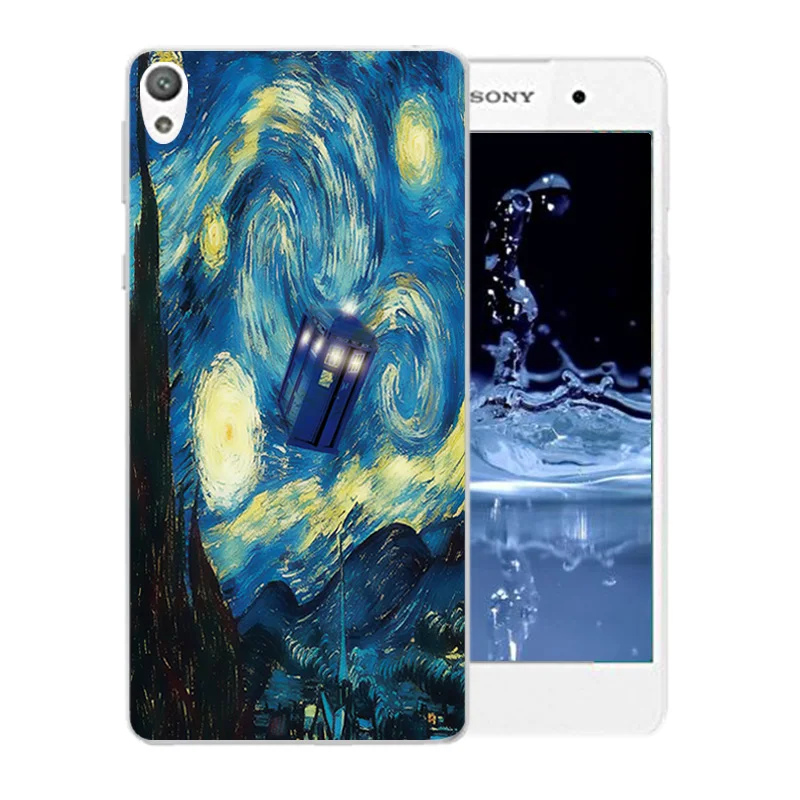 Marb Pattern Soft Silicone Case Coque For Sony Xperia E5 E 5 F3311 F3313 TPU Cover Funda Capa |
