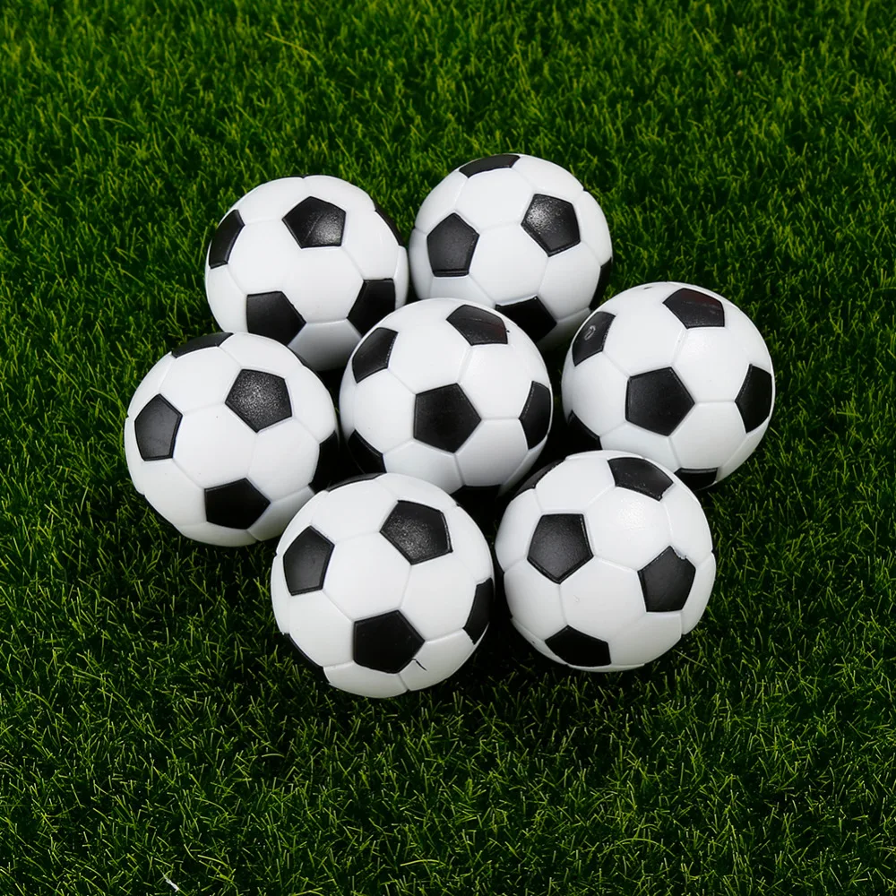 Liplasting бренд Пластик 4 шт. 32 мм Футбол настольный футбол Футбол Fussball Крытый черный+ белый спортивный Игрушечные лошадки Развлечения партии