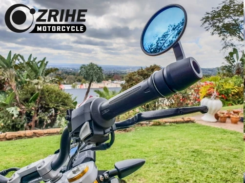 7/8 &quotмотоцикл зеркало CNC алюминиевая ручка бар конец заднего вида для Ducati Monster 821