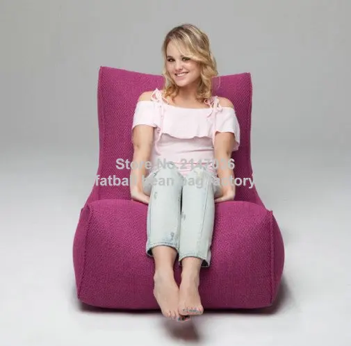 Розовое уличное Кресло мешок водонепроницаемое для дивана набор мебели
