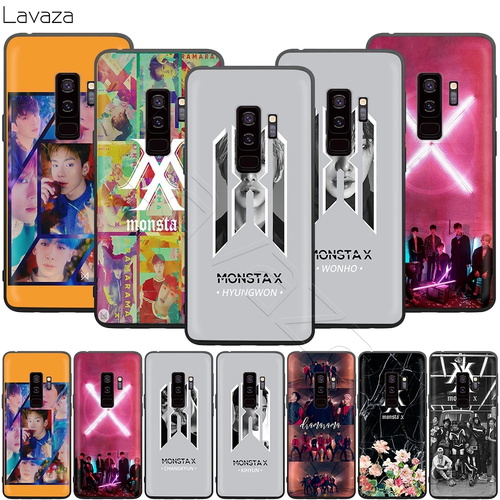 Чехол MONSTA X для Samsung Galaxy S20 S10 S9 S8 S7 S6 Plus Note 9 8 M30 M20 M10 Edge Lite Ultra|Бамперы| |