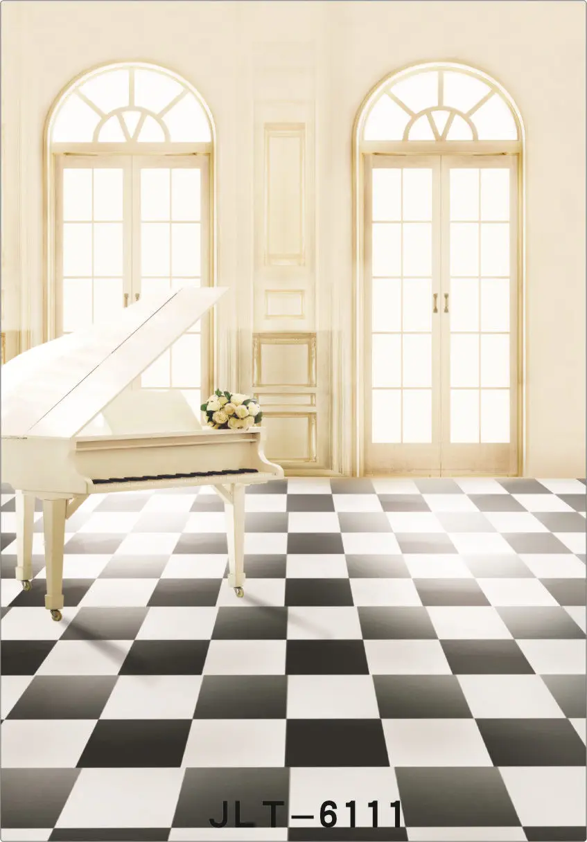 

Indoor Piano Foto Backgrounds for Photo Studio Computer Printed Vinyl Photography Backdrops Photocall for Weddings Children