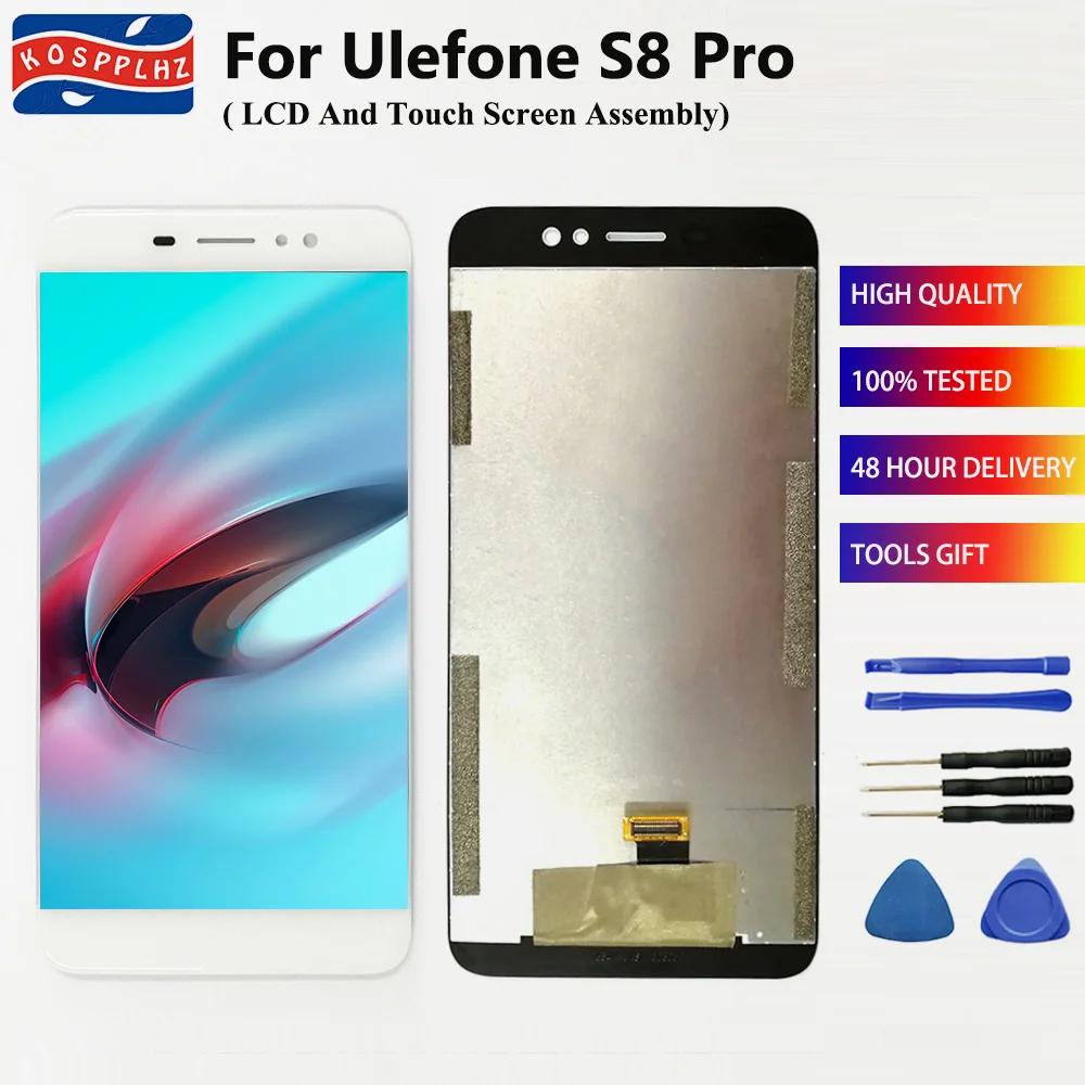 KOSPPLHZ оригинальный 5 3 дюйма для Ulefone S8 Pro ЖК дисплей кодирующий преобразователь