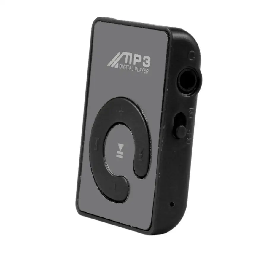 HIPERDEAL мини-клип цветочный узор MP3 плеер музыкальный медиа поддержка Micro SD TF карта BK(без памяти, без карты) Прямая поставка 1J24