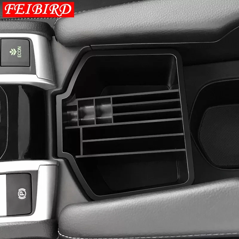 Для Honda Civic Sedan 2016 2017 2018 центральный контейнер для хранения поддонов