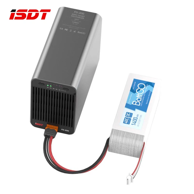 ISDT FD 200 200W 25A Поддержка 2 8S Lipo батарея беспроводное управление через приложение