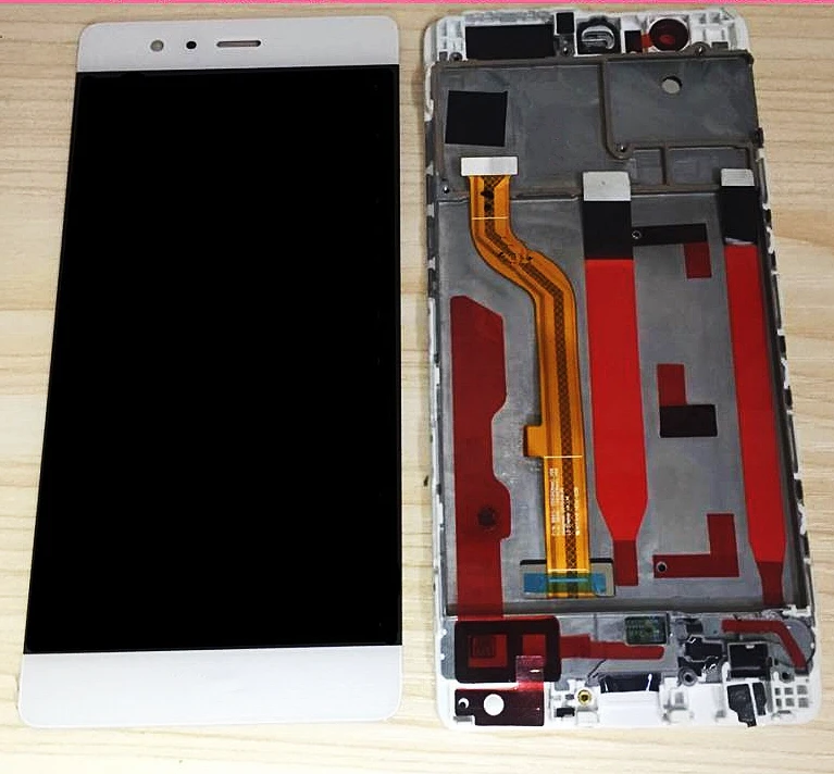 Для huawei P9 ЖК-дисплей + сенсорный экран дигитайзер в сборе с рамкой Pantalla запасные