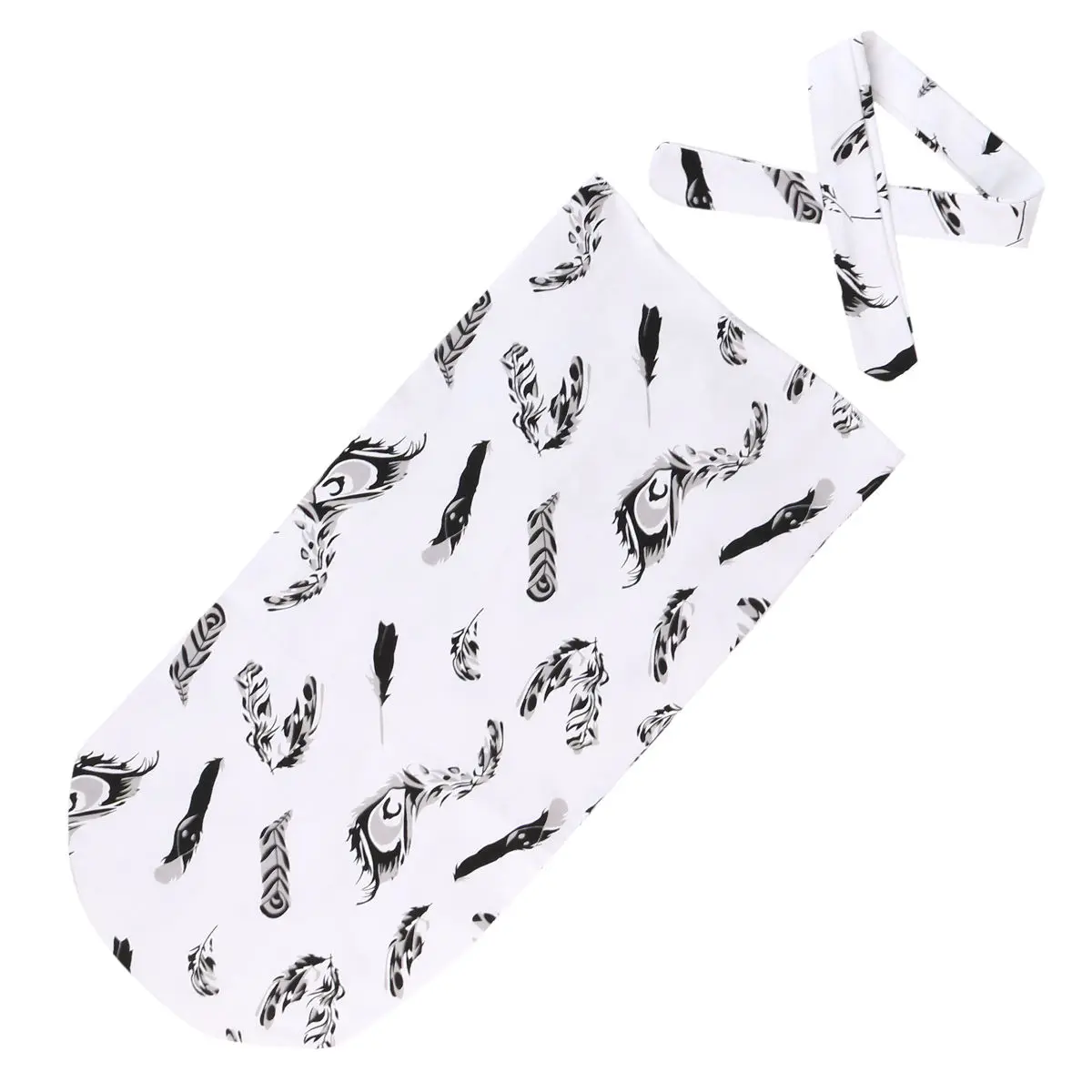 1PCS Baby Blanket+ Headband Print Photography Props DIY Stroller Swaddle Wrap Sleeping Bag Cute Headband Cover Play Mat Set