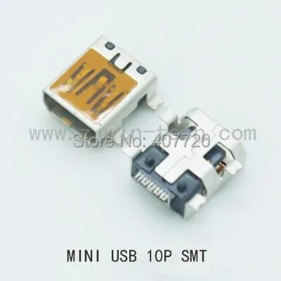 10 шт. мини USB разъем 10PIN гнездовой для зарядки телефона (Тип SMT) | Обустройство дома