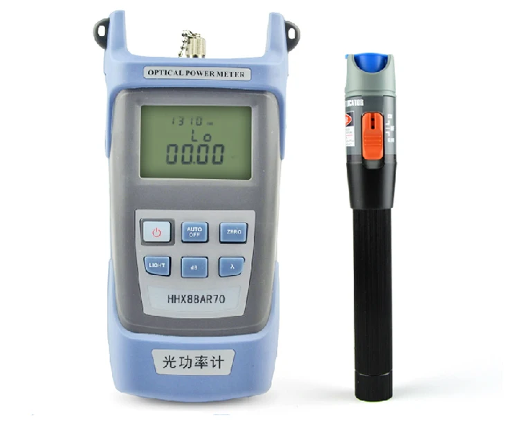 

10mW Visual Fault Locator 10KM visible red laser pen 10km Optical power meter FTTH tool kit