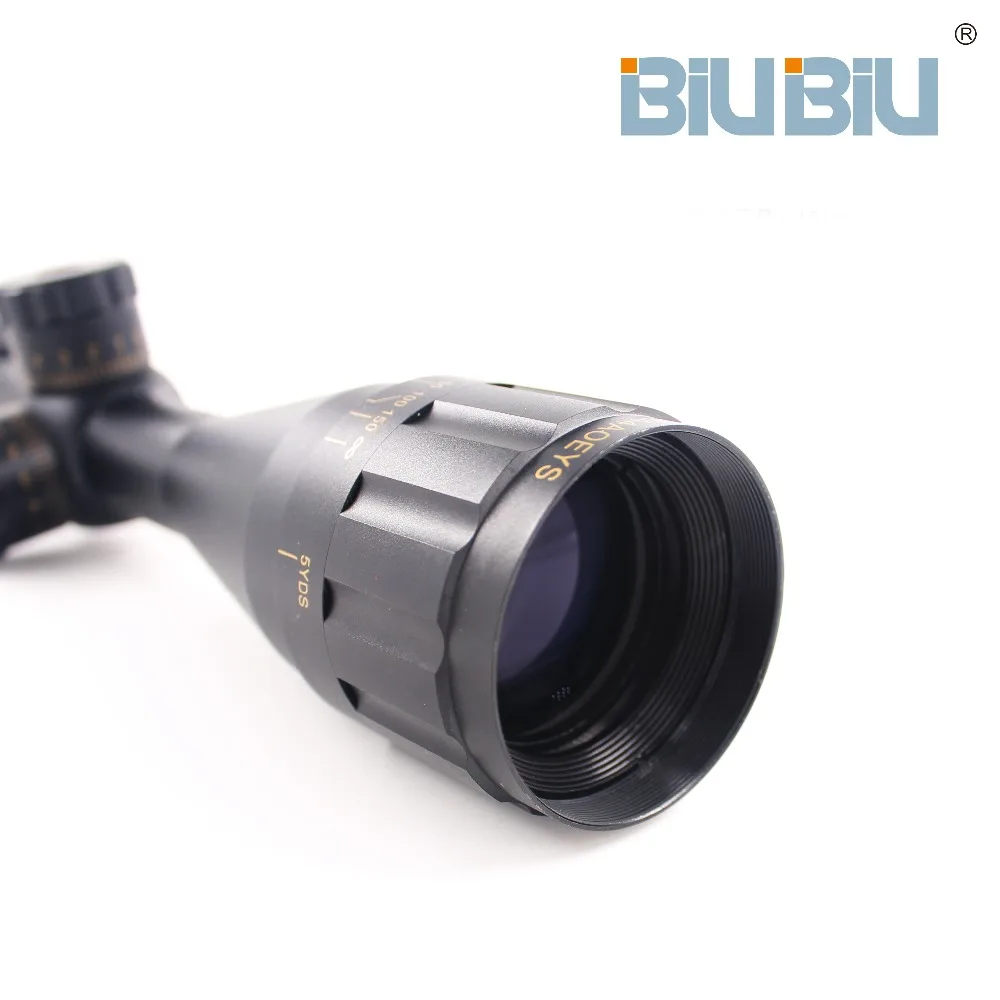 BIUBIU 4-16X44 Тактический прицел Оптический Снайпер олень охотничьи прицелы Airgun