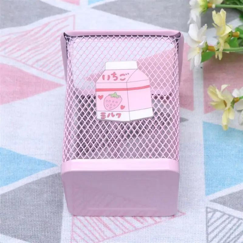 1 шт. корзина для мусора милая прямоугольная мини хранения чехол карандаш